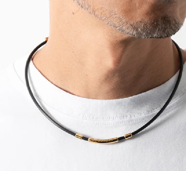 BANDEL】HLCL-FP-SG/Healthcare Loop Fit Plus/Shiny Gold free 60cm