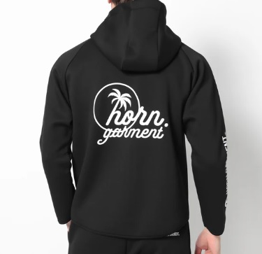 HORNGARMENT】HCM-5C-AD02/PARKA/BLACK/48(L)