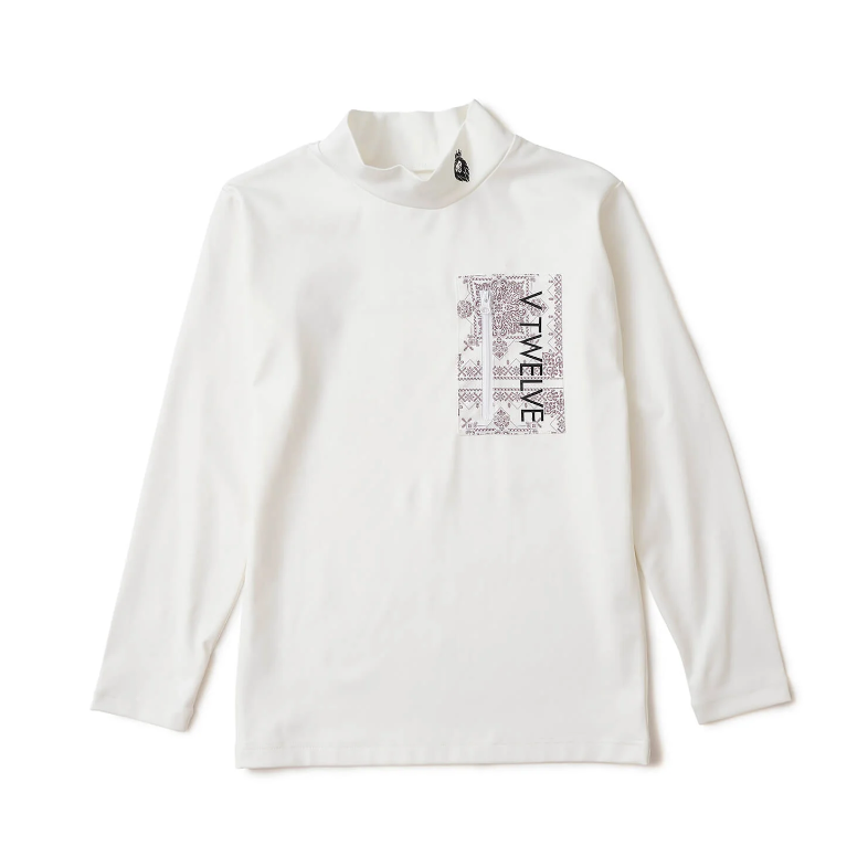 V12】V122420-MK07BAN POINT MOCK/XL/WHITE
