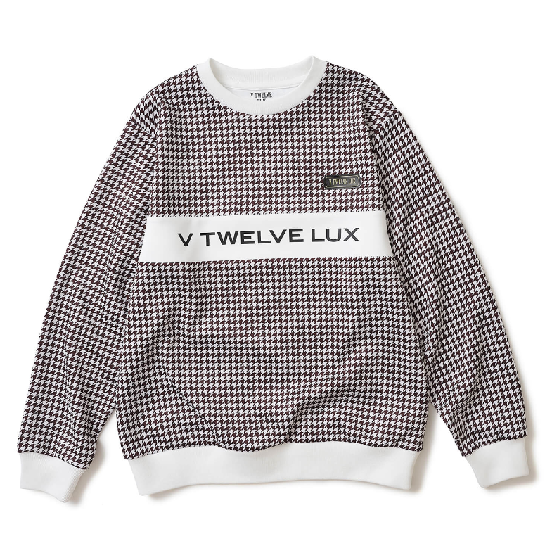V12】VLX2420-SW01LX TOOTH CREW/L/WHITE